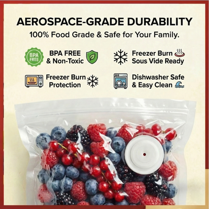 HomeLoop™ Complete Vacuum Food Storage Bundle (Sealer + Containers + Bags)